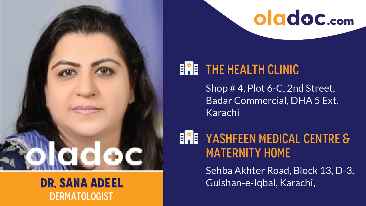 Practice locations of Dr.Sana Adeel